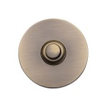 M Marcus Heritage Brass Round Bell Push