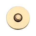 M Marcus Heritage Brass Round Bell Push