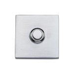 M Marcus Heritage Brass Square Bell Push