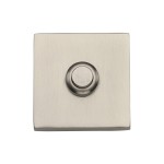 M Marcus Heritage Brass Square Bell Push