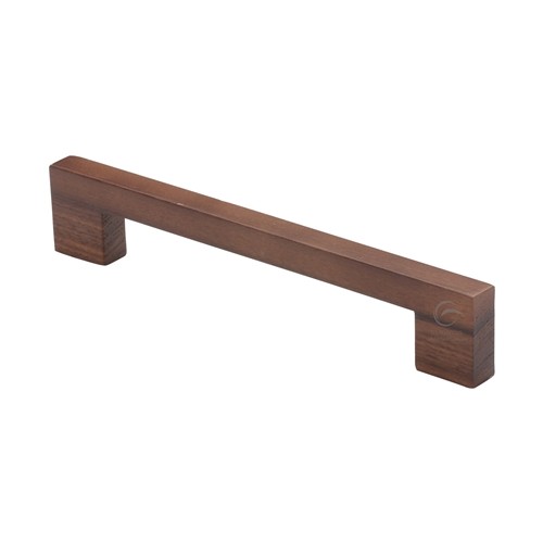 M Marcus Heritage Brass Wooden Cabinet Pull Handle Metro Design 160mm Centre to Centre