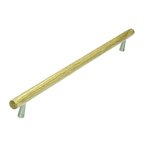 M Marcus Heritage Brass Wooden Cabinet Pull Handle T-Bar Tilaa Design 320mm Centre to Centre