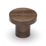 M Marcus Heritage Brass Wooden Cabinet Knob Round Circum Design 33mm Ø