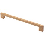 M Marcus Heritage Brass Wooden Cabinet Pull Handle Metro Design 288mm Centre to Centre