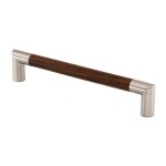 M Marcus Heritage Brass Wooden Cabinet Pull Handle Angle Design 192mm Centre to Centre