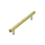 M Marcus Heritage Brass Wooden Cabinet Pull Handle T-Bar Tilaa Design 160mm Centre to Centre