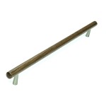 M Marcus Heritage Brass Wooden Cabinet Pull Handle T-Bar Tilaa Design 320mm Centre to Centre