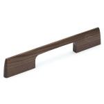 M Marcus Heritage Brass Wooden Cabinet Pull Handle Slim Aero Design 224mm Centre to Centre