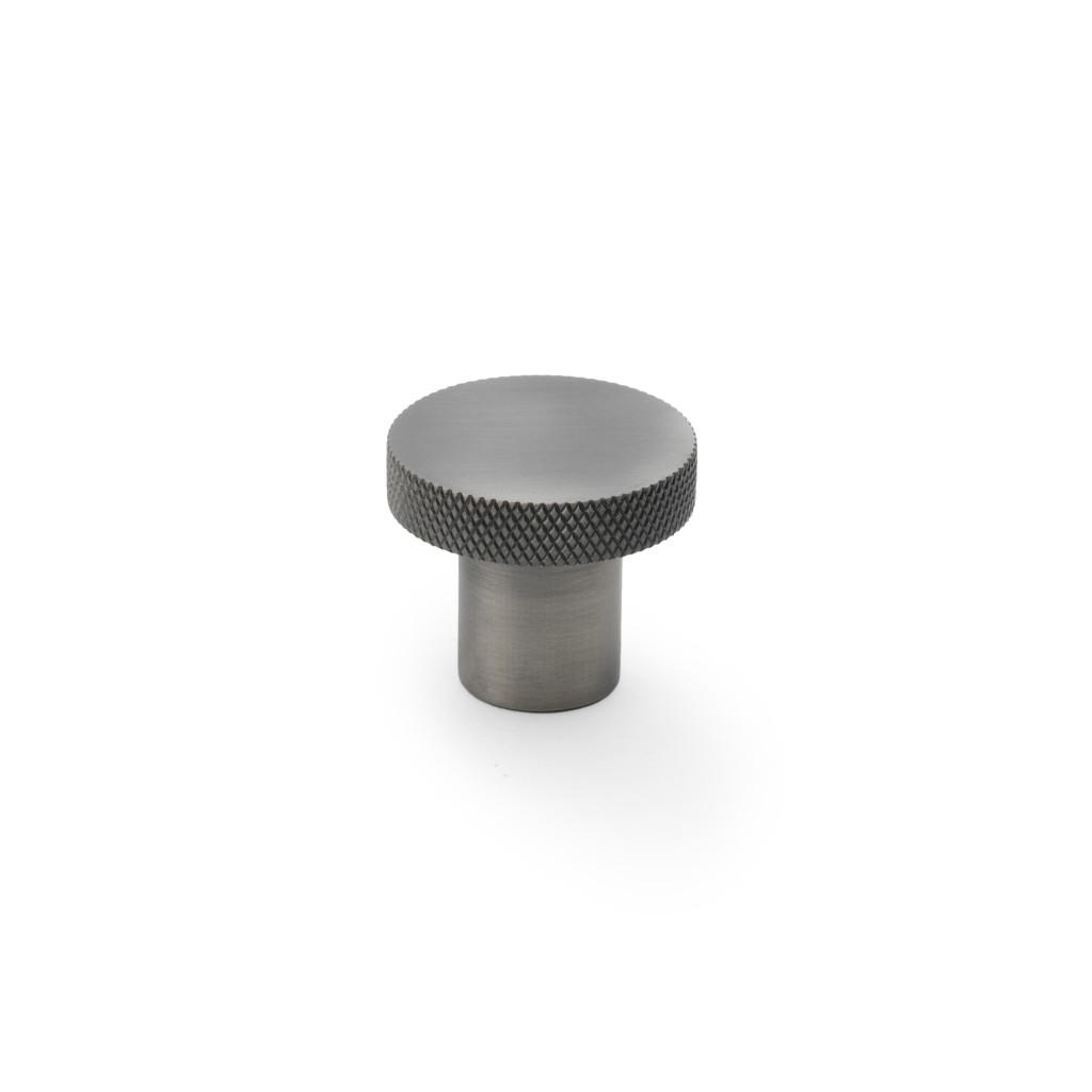 Alexander & Wilks Hanover Knurled Circular Cupboard Knob 30mm Ø