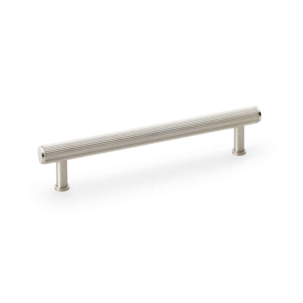 Alexander & Wilks Crispin Reeded T-bar Cupboard Pull Handle 160mm Centre to Centre