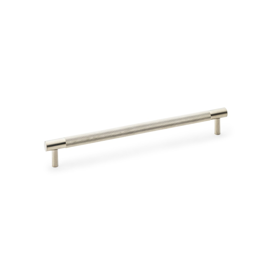 Alexander & Wilks Brunel Knurled T-Bar Cupboard Handle 224mm Centre to Centre