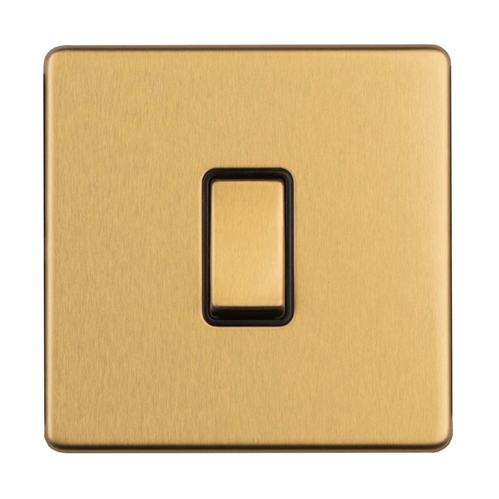 Carlisle Brass Eurolite Concealed 1 Gang 20 Amp Double Pole Switch