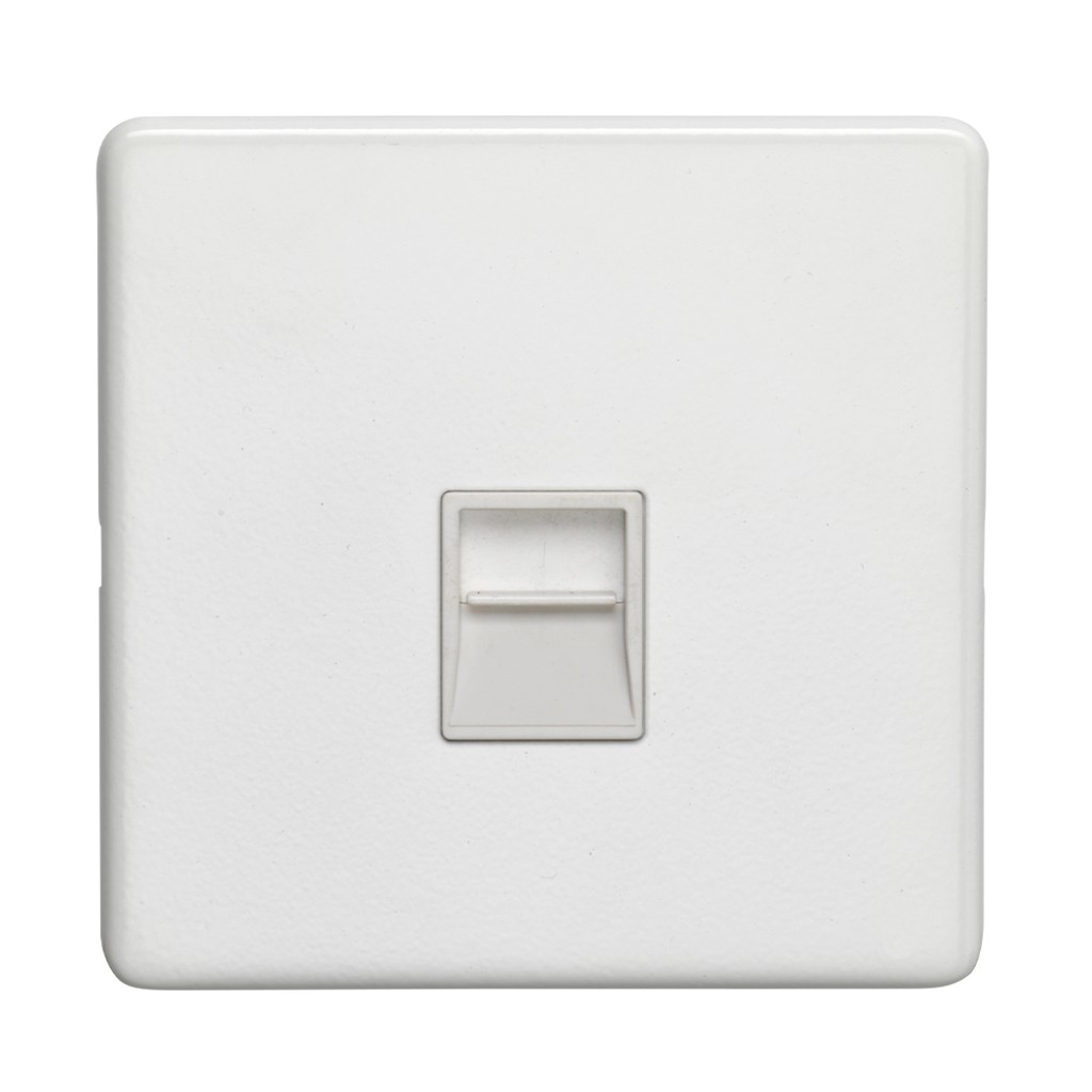 Carlisle Brass Eurolite Concealed 1 Gang Secondary Telephone Line Socket