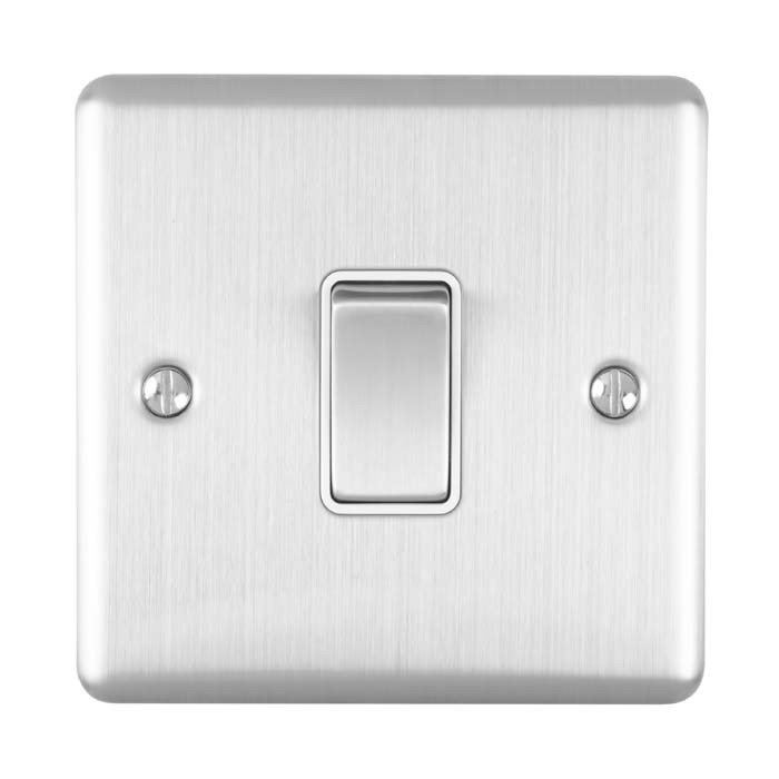 Carlisle Brass Eurolite Enhance Decorative 1 Gang 20 Amp Double Pole Switch