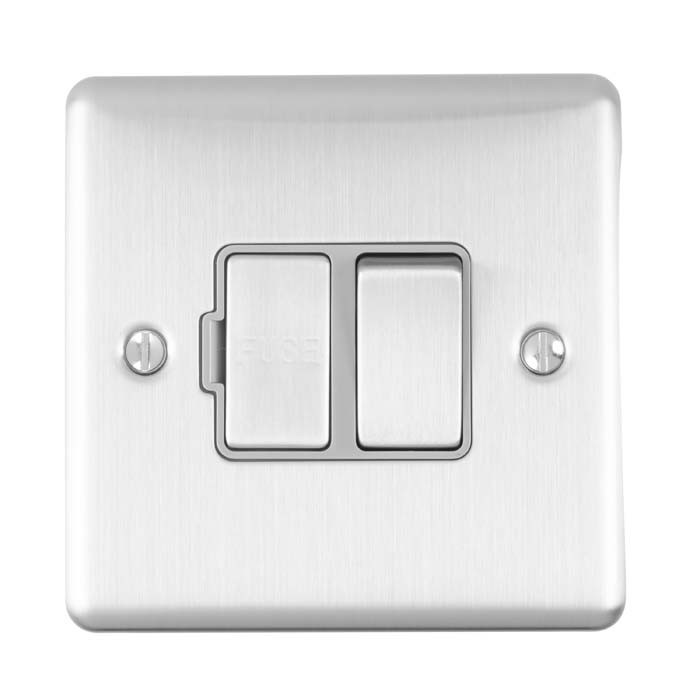 Carlisle Brass Eurolite Enhance Decorative Double Pole Switched Fused Spur Unit