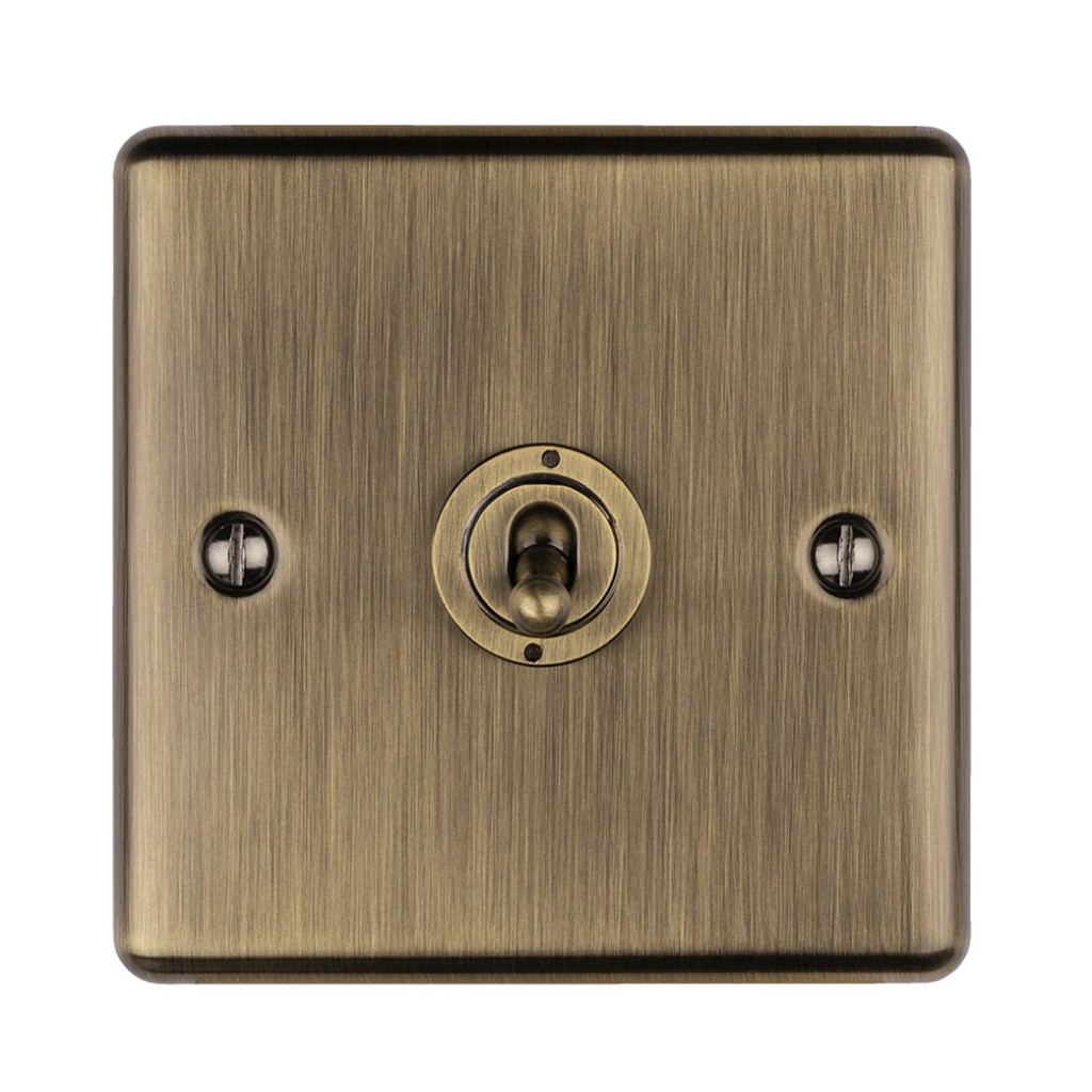 Carlisle Brass Eurolite Enhance Decorative 1 Gang 2 Way Toggle Switch