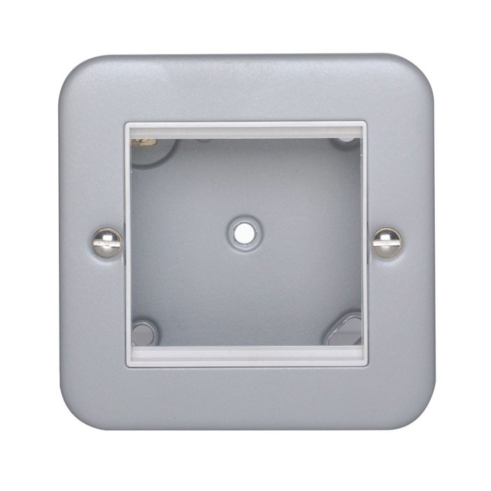 Carlisle Brass Eurolite Utility Metal Clad 2 Gang Module Plate