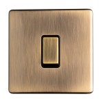 Carlisle Brass Eurolite Concealed 1 Gang 20 Amp Double Pole Switch