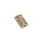 Alexander & Wilks Heavy Pattern Solid Brass Cabinet Butt Hinge 50 x 28mm