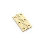 Alexander & Wilks Heavy Pattern Solid Brass Cabinet Butt Hinge 64 x 35mm