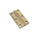 Alexander & Wilks Heavy Pattern Solid Brass Cabinet Butt Hinge 75 x 41mm