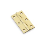 Alexander & Wilks Heavy Pattern Solid Brass Cabinet Butt Hinge 75 x 41mm