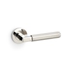 Alexander & Wilks Hurricane Knurled Lever on Round Rose