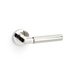 Alexander & Wilks Hurricane Plain Lever on Round Rose