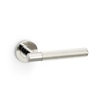 Alexander & Wilks Spitfire Reeded Lever on Round Rose