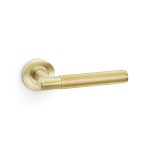 Alexander & Wilks Spitfire Reeded Lever on Round Rose