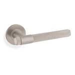 Alexander & Wilks Knurled Kingston Lever on Round Rose