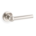 Alexander & Wilks Siskin Lever Handle on Round Rose