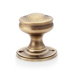 Alexander & Wilks Hammered Mortice Knob 50mm ⌀