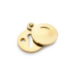 Alexander & Wilks Standard Key Profile Round Escutcheon with Harris Design Cover