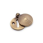 Alexander & Wilks Standard Key Profile Round Escutcheon with Christoph Design Cover