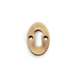 Alexander & Wilks Standard Key Profile Ellipse Escutcheon 