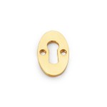 Alexander & Wilks Standard Key Profile Ellipse Escutcheon 