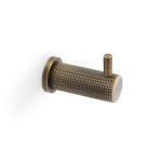 Alexander & Wilks Brunel Knurled Cylindrical Coat Hook