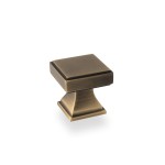 Alexander & Wilks Jesper Square Cupboard Knob 30 x 30mm