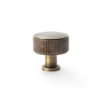 Alexander & Wilks Lucia Reeded Cupboard Knob 35mm Ø