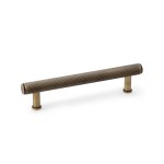 Alexander & Wilks Crispin Knurled T-bar Cupboard Pull Handle 128mm Centre to Centre