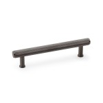 Alexander & Wilks Crispin Knurled T-bar Cupboard Pull Handle 128mm Centre to Centre