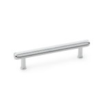 Alexander & Wilks Crispin Knurled T-bar Cupboard Pull Handle 128mm Centre to Centre