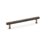 Alexander & Wilks Crispin Knurled T-bar Cupboard Pull Handle 160mm Centre to Centre