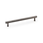 Alexander & Wilks Crispin Knurled T-bar Cupboard Pull Handle 224mm Centre to Centre