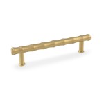 Alexander & Wilks Crispin Bamboo T-bar Cupboard Pull Handle 128mm Centre to Centre