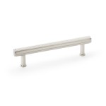 Alexander & Wilks Crispin Reeded T-bar Cupboard Pull Handle 128mm Centre to Centre