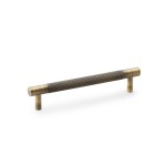 Alexander & Wilks Brunel Knurled T-Bar Cupboard Handle 128mm Centre to Centre