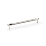 Alexander & Wilks Brunel Knurled T-Bar Cupboard Handle 192mm Centre to Centre