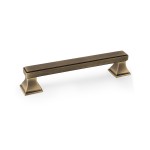 Alexander & Wilks Jesper Square Cupboard Pull Handle 128mm Centre to Centre